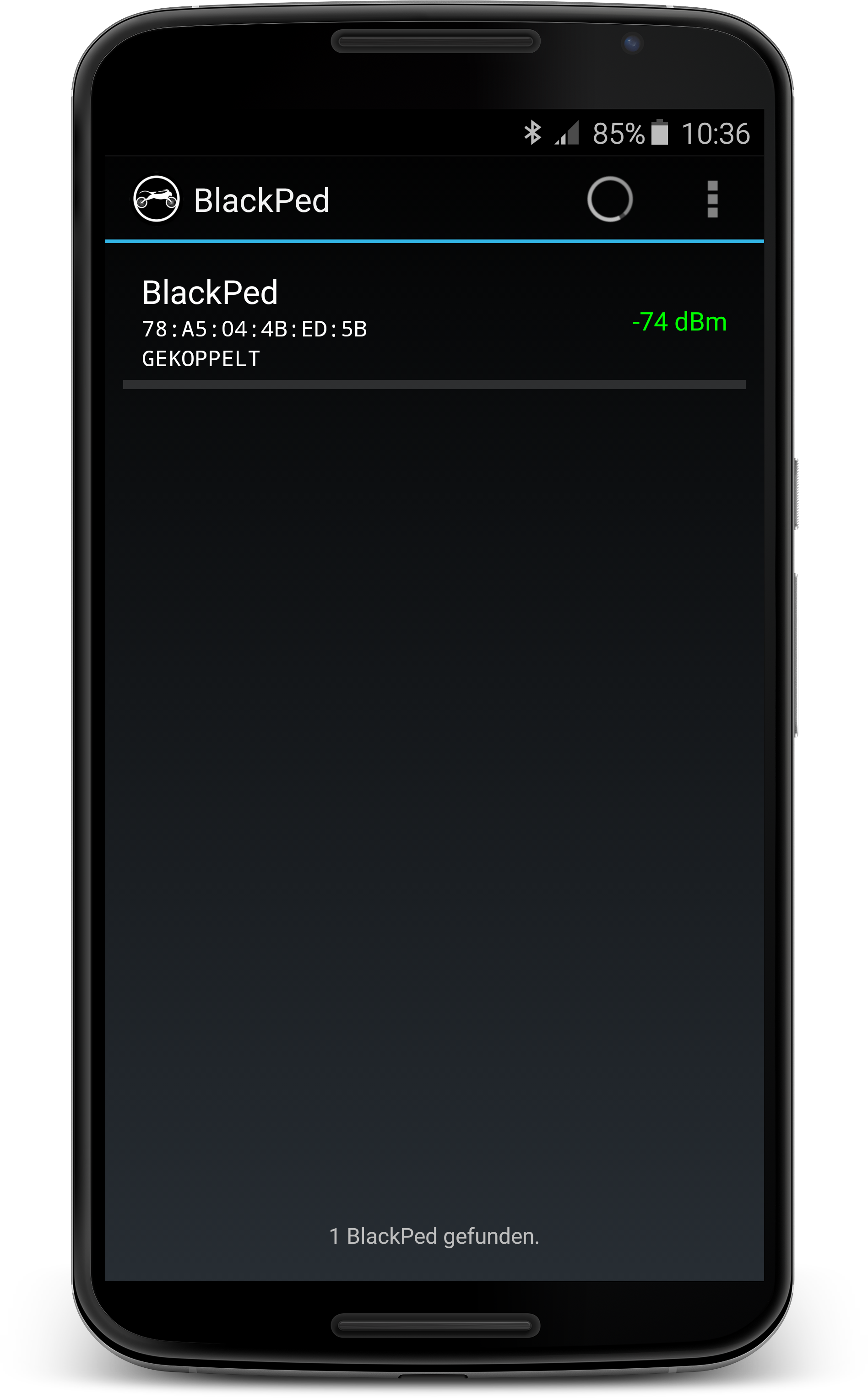 Die BlackPed App